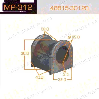 Втулка стабилизатора /front/ Lite Ace #M3#, #M5#, #M6# [уп.2] MASUMA MP312