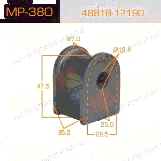 Втулка стабилизатора /rear/ Corolla AE104.. 4FC (9109-9307) [уп.2] MASUMA MP380