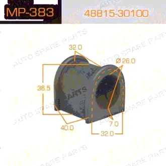 Втулка стабилизатора /front/ Land C HDJ81 (-9201), Town/LiteAce #R2#, #R3#, #M4# [уп.2] MASUMA MP383
