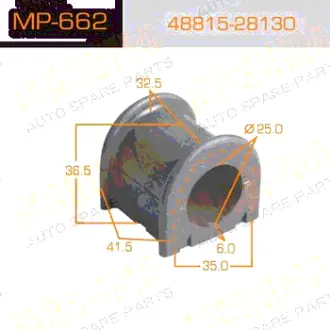 Втулка стабілізатора переднього (Кратно 2) Lexus ES 350 (06-) (MP-662) MASUMA MP662