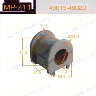 Втулка стабилизатора /front/ KLUGER ACU2#, MCU2# [уп.2] MASUMA MP711