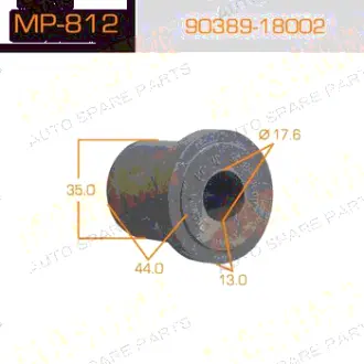 Втулка рессорная /front /LAND CRUISER/ HZJ7# [уп.2] MASUMA MP812