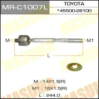Рулевая тяга PREVIA, TARAGO /ACR50 LH MASUMA MRC1007L