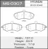 Колодки тормозные дисковые HYUNDAI/MATRIX/V1500, V1600, V1800 front MASUMA MS0307 (фото 1)