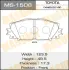 Колодки гальмівні (MS-1508) MASUMA MS1508 (фото 1)
