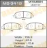 Колодки тормозные дисковые AN-487K MASUMA MS3419 (фото 1)
