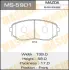 Колодки гальмівні передн Mazda CX-7 (07-12), CX-9 (17-) (MS-5901) MASUMA MS5901 (фото 1)