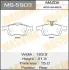 Колодки гальмівні задн Ford Focus (04-)/ Mazda 3 (03-), 5 (05-15) (MS-5903) MASUMA MS5903 (фото 1)
