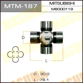 Крестовина 30x78.1 MASUMA MTM187