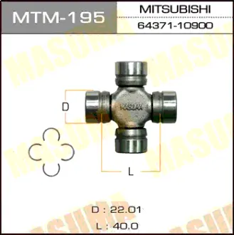 Крестовина 22.01x40 MASUMA MTM195