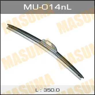 Дворник 14", бескаркасный LHD (350мм) MASUMA MU014NL