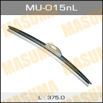 Дворник 15", бескаркасный LHD (375мм) MASUMA MU015NL