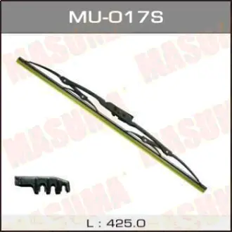 Дворник 17", крюк (425мм) "Эконом" (1/10/50) MASUMA MU017S