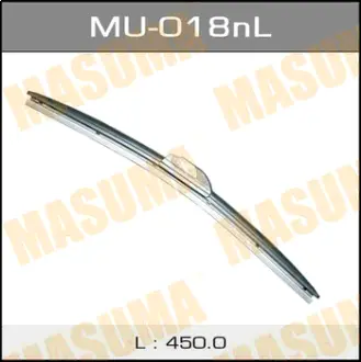 Дворник 18", бескаркасный LHD (450мм) MASUMA MU018NL