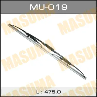 Дворник 19", крюк (475мм) (1/10/50) MASUMA MU019