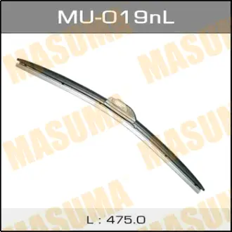 Дворник 19", бескаркасный LHD (475мм) MASUMA MU019NL