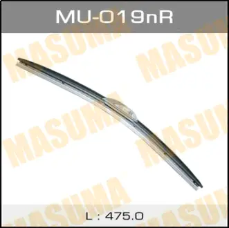 Дворник 19", бескаркасный RHD (475мм) MASUMA MU019NR