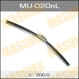 Дворник 20", бескаркасный LHD (500мм) MASUMA MU020NL