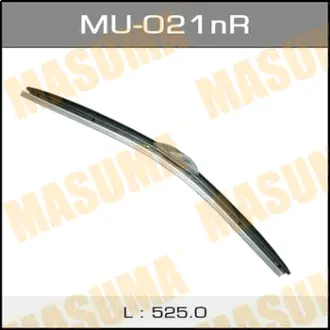 Дворник 21", бескаркасный RHD (525мм) MASUMA MU021NR