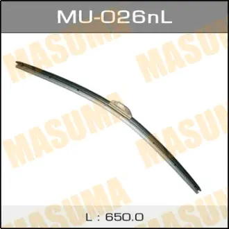 Дворник 26", бескаркасный LHD (650мм) MASUMA MU026NL