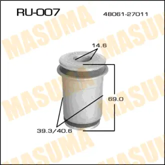 Сайлентблок TownAce /CR2#,CM3#/ front low MASUMA RU007