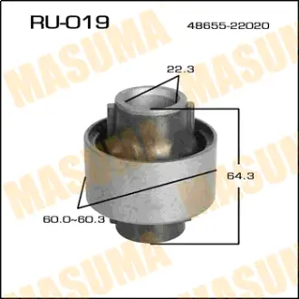 Сайлентблок MarkII /#X9#, 10#/ front MASUMA RU019
