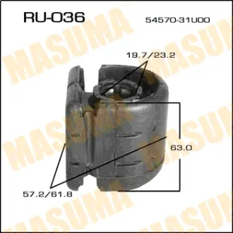 Сайлентблок Bluebird, Cefiro /U13, A32/ front low MASUMA RU036