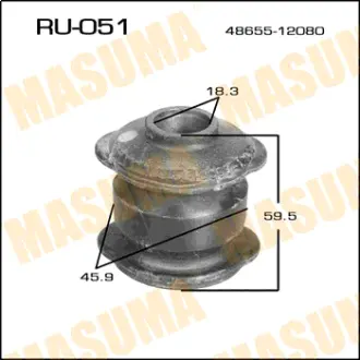 Сайлентблок вставка в Ru-098 и -099 *Corolla /AE10#/ front low MASUMA RU051