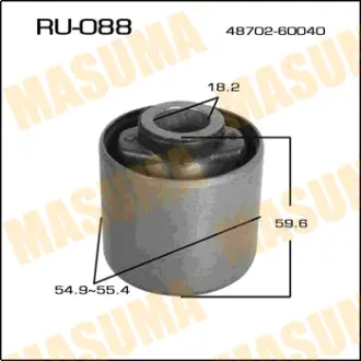 Сайлентблок Land Cruiser /#8#/ Rear тяга прод. длин. F MASUMA RU088
