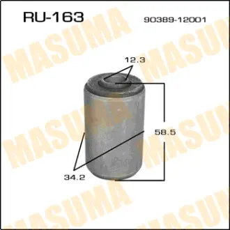 Сайлентблок Corolla /#E9#, #E10#/ rear рессорa MASUMA RU163