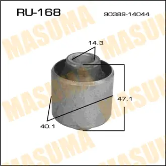 Сайлентблок Mark,Chaser,Cresta /#X90, JZX9#/ втулка амортизатора rear MASUMA RU168