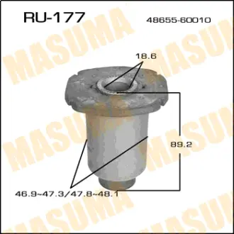 Сайлентблок Land Cruiser /##J10#/ передній нижній R (RU-177) MASUMA RU177