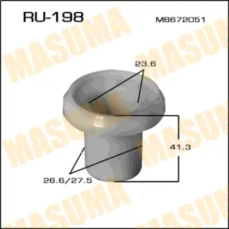 Сайлентблок Delica P27V, P35W, P45V Front Up Fr втулка MASUMA RU198