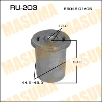 Сайлентблок Sunny /B11/, Pulsar /N12/ rear MASUMA RU203