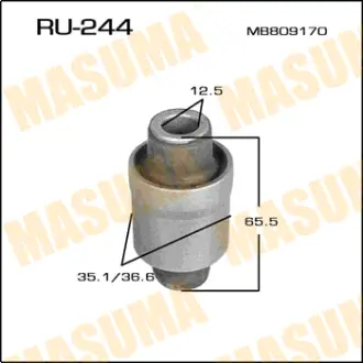 Сайлентблок Galant /E52A, E53A, E54A, E57A, E72A, E74A, E77A, E84A/ rear MASUMA RU244