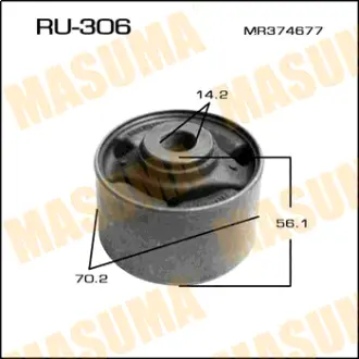 Сайлентблок подушки заднього редуктора Mitsubishi Pajero (00-) (RU-306) MASUMA RU306