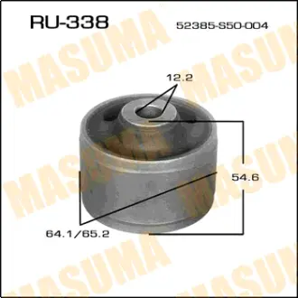 Сайлентблок Capa, Logo /GA#/ rear MASUMA RU338