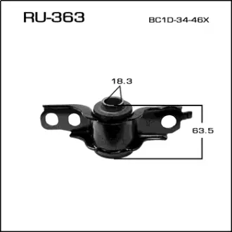 Сайлентблок FAMILIA/ BH## front low RH MASUMA RU363