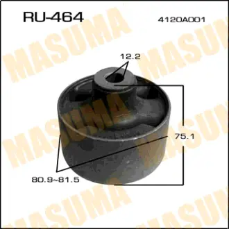 Сайлентблок заднього поздовжнього важеля Mitsubishi Lancer (03-09), Outlander (03-06) (RU-464) MASUMA RU464
