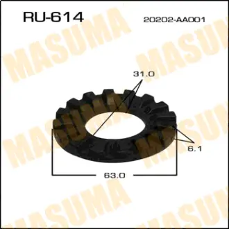 Сайлентблок IMPREZA/ GC#, GF# front F MASUMA RU614