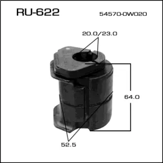 Сайлентблок TERRANO/ R50 front low R MASUMA RU622