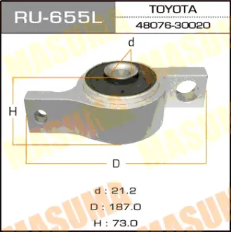 Сайлентблок MARK X/ GRX12# front low LH MASUMA RU655L