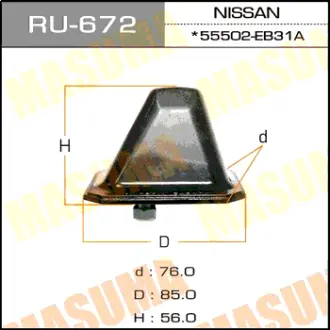 Отбойник PATHFINDER/ R51M rear MASUMA RU672