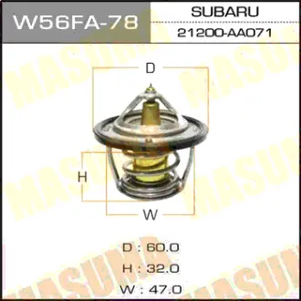 Термостат W56FA-78 MASUMA W56FA78