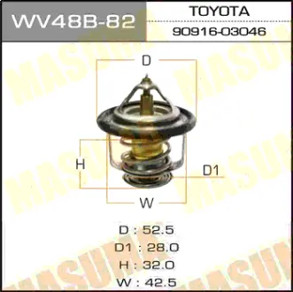 Термостат WV48B-82 MASUMA WV48B82