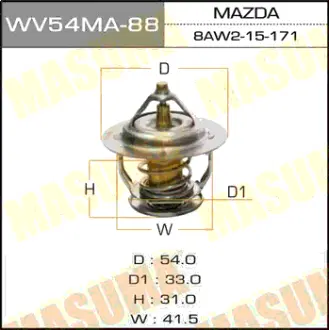 Термостат WV54MA-88 MASUMA WV54MA88