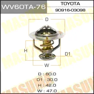 Термостат WV60TA-76 MASUMA WV60TA76