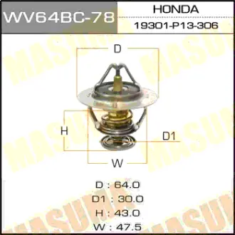 Термостат WV64BC-78 MASUMA WV64BC78