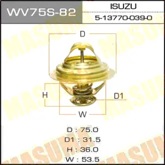 Термостат WV75S-82 MASUMA WV75S82
