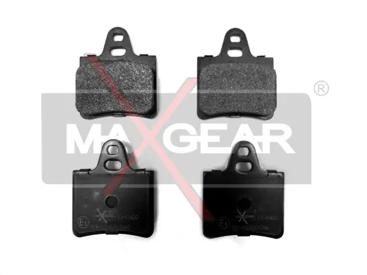 Комплект тормозных колодок, дисковый тормоз MAXGEAR 190400 (фото 1)